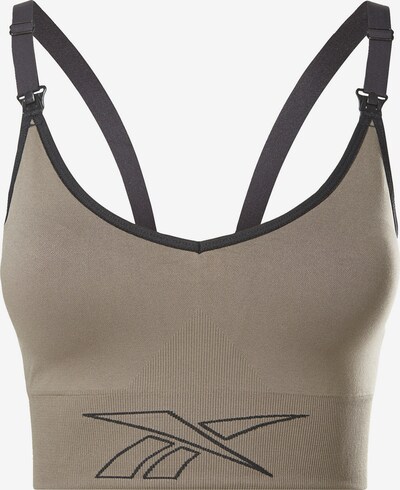 Sutien sport Reebok Sport pe pământiu, Vizualizare produs