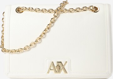 ARMANI EXCHANGE Skuldertaske i hvid