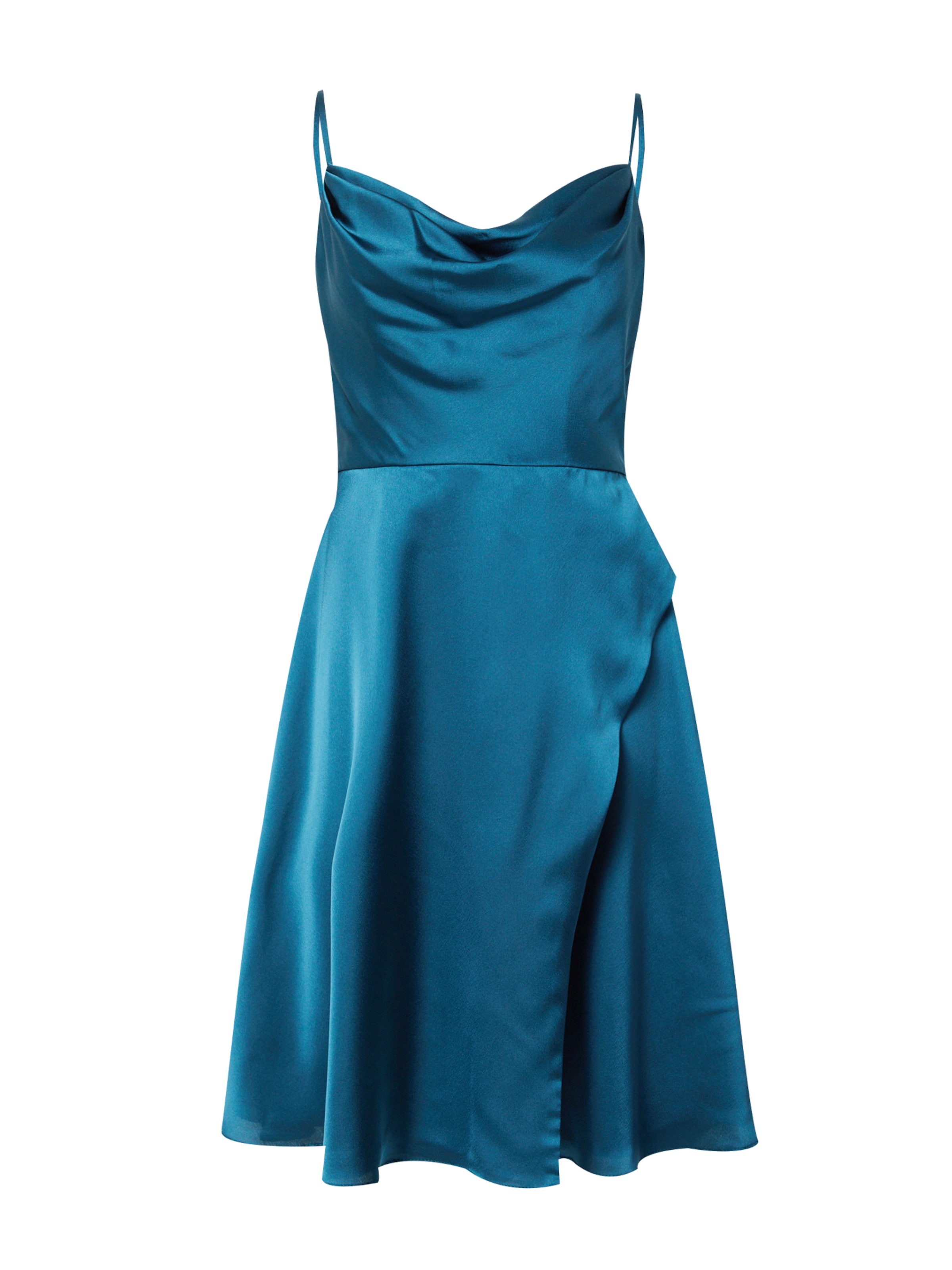 Robe de cocktail MAGIC NIGHTS en bleu : devant