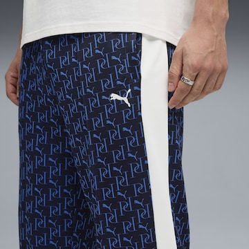 PUMA Loosefit Sportbroek 'T7' in Blauw