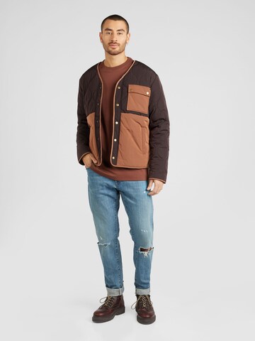 TOPMAN Jacke in Braun