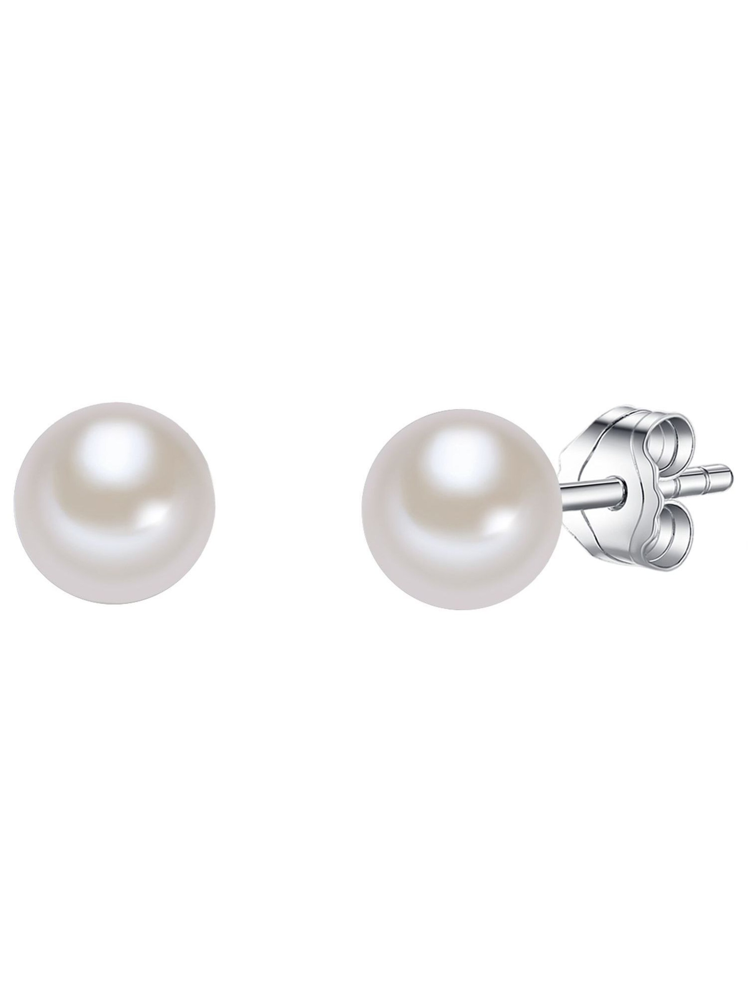 Orecchini di Valero Pearls in argento: frontale