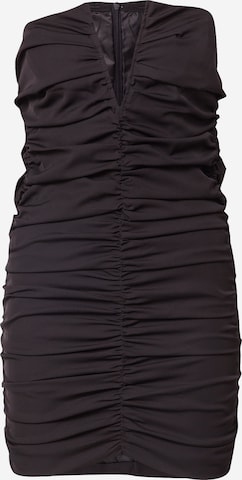 Misspap Koktejlové šaty – černá: přední strana
