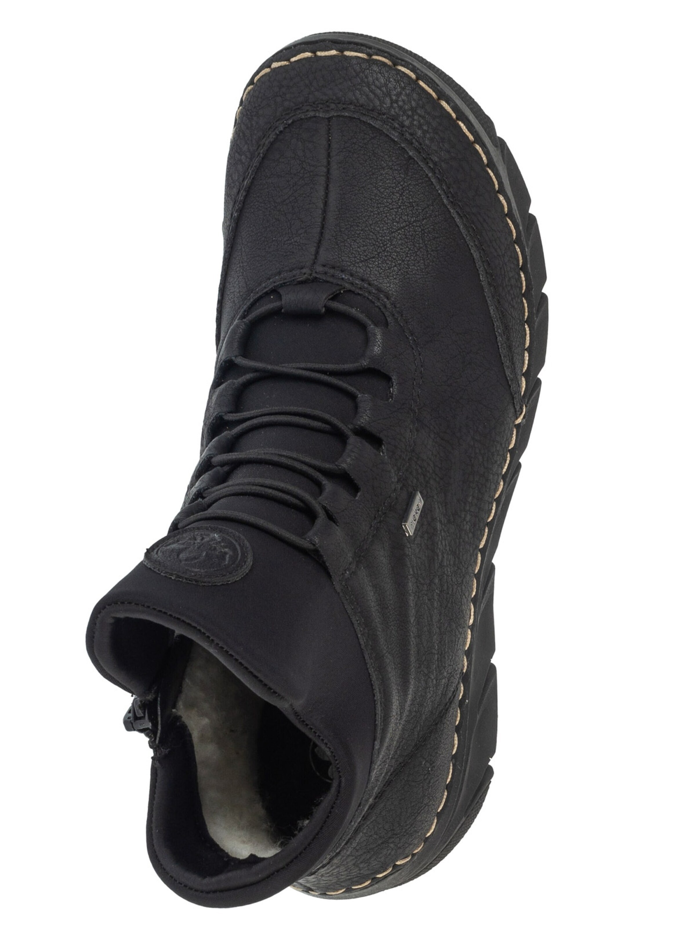 Rieker Lace-up boot 'Rieker Booties 55069' in Black