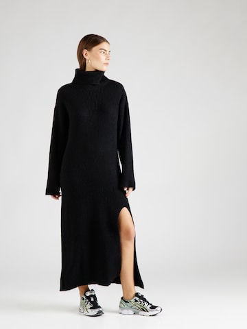 NLY by Nelly Knitted dress in Black: front