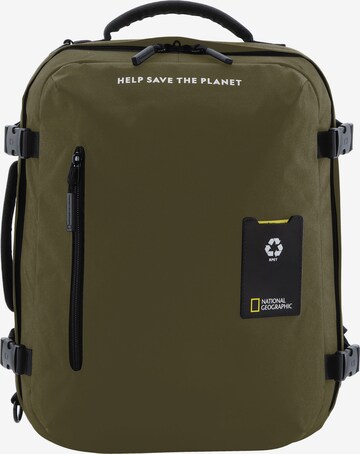 National Geographic Backpack 'OCEAN' in Green: front