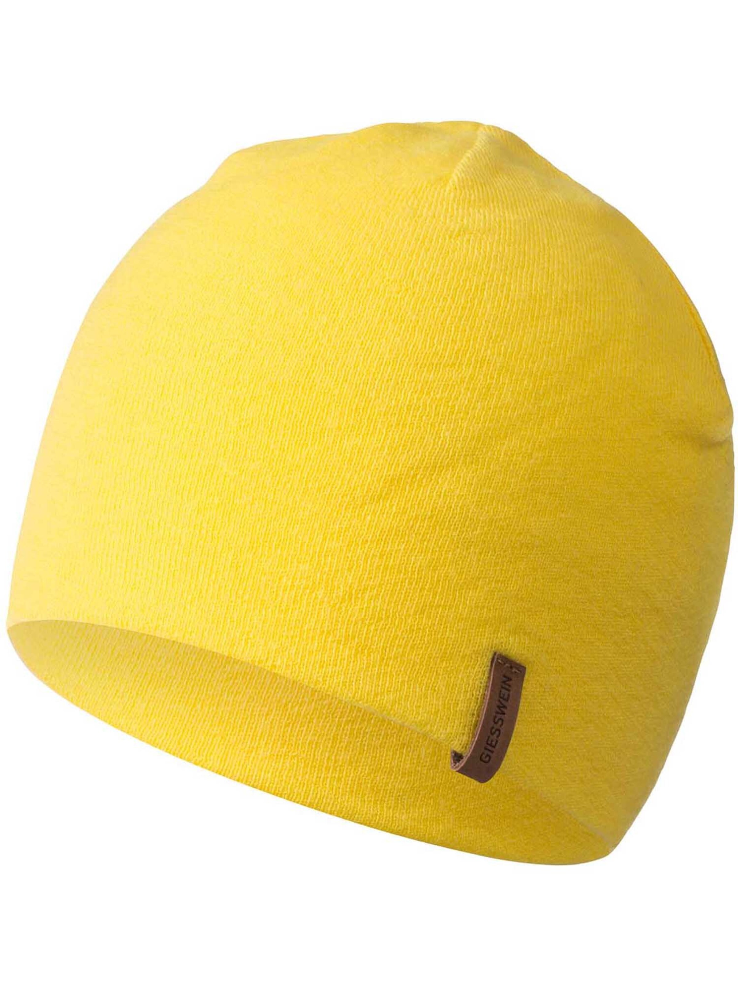 GIESSWEIN Mütze 'Gehrenspitze' in Gelb