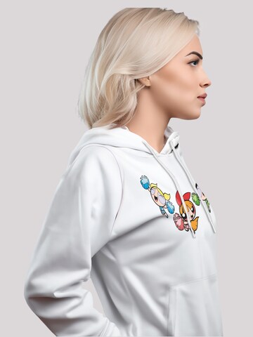 F4NT4STIC Sweatshirt 'Powerpuff Girls Cheerleaders' in White