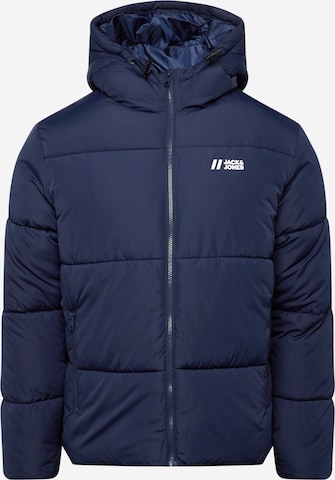 Veste mi-saison 'MAX' JACK & JONES en bleu : devant