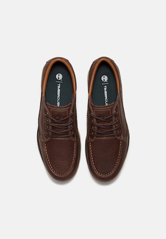 brūns TIMBERLAND Tradicionālie apavi 'Lace-Up Shoe'