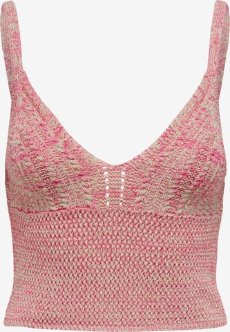 Tops en tricot 'ANYA' ONLY en vert : devant