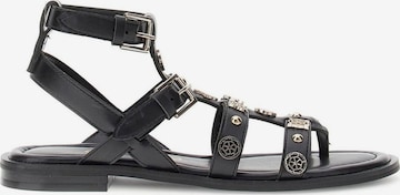 Sandalo 'YAZZA YZZPE' di GUESS in nero: frontale