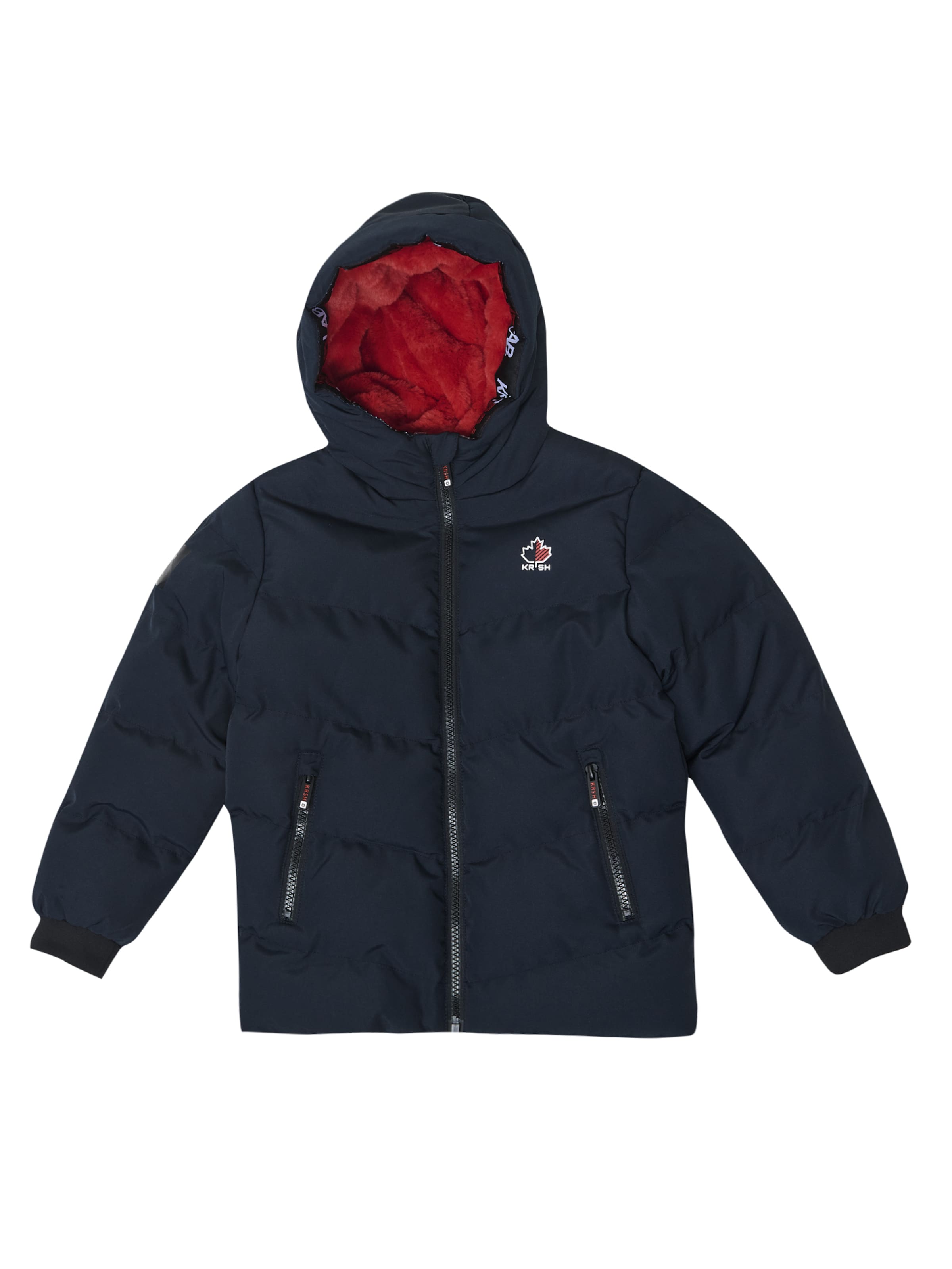 KOROSHI - Chaqueta de entretiempo en azul: frente