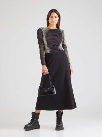 VERO MODA Hame 'Babette' värissä musta