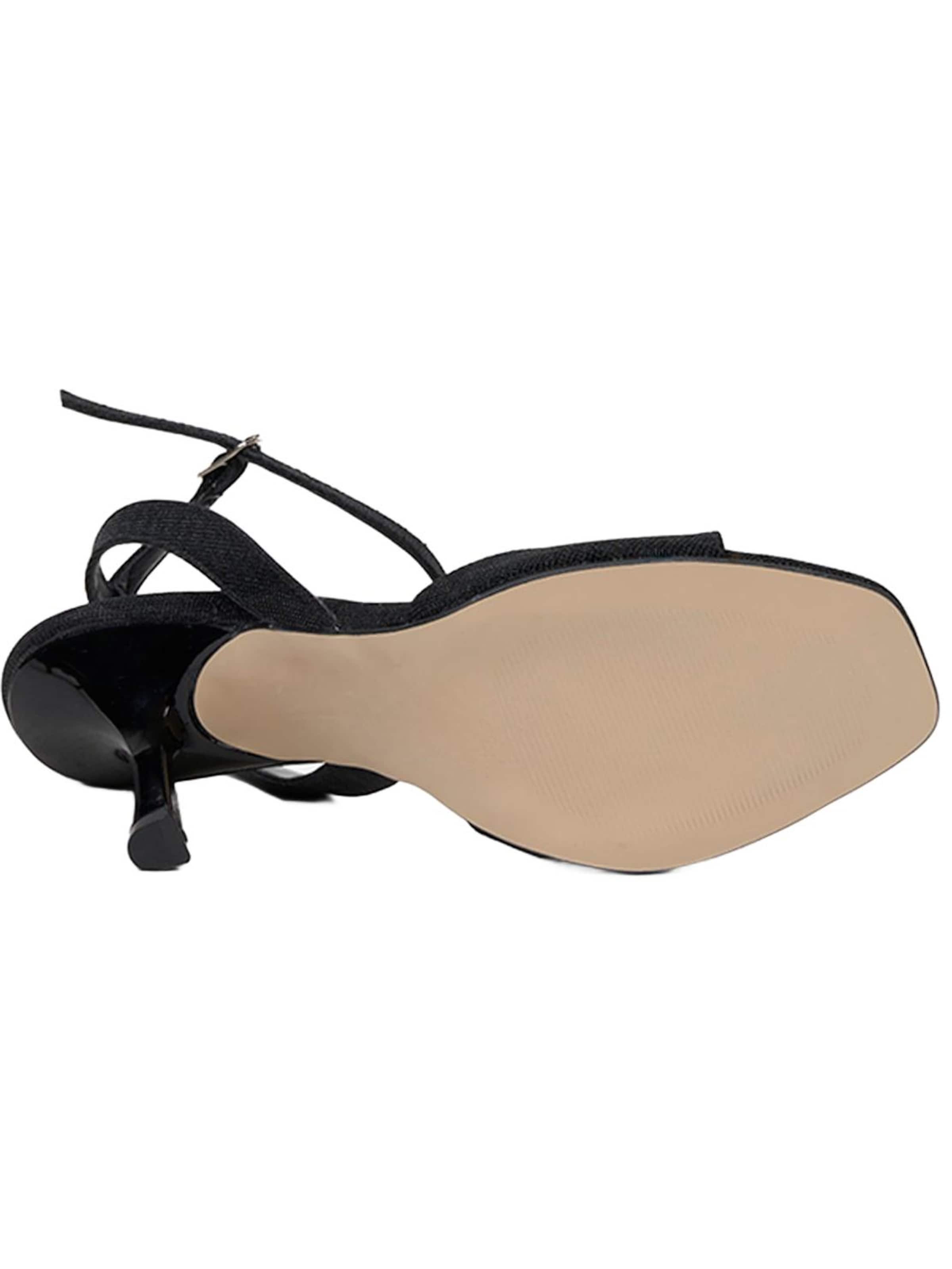 Desa Strap Sandals 'Pumps' in Black