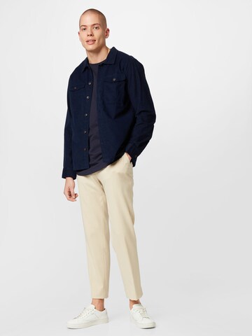 JACK & JONES Regular fit Button Up Shirt 'JAY' in Blue