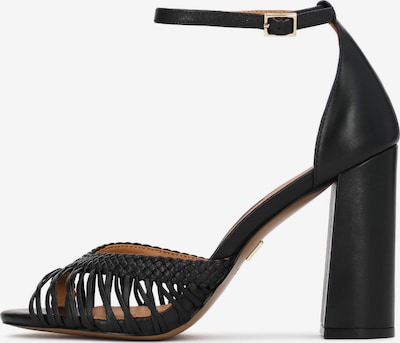 Basutės su dirželiais iš Kazar, spalva – juoda, Prekių apžvalga