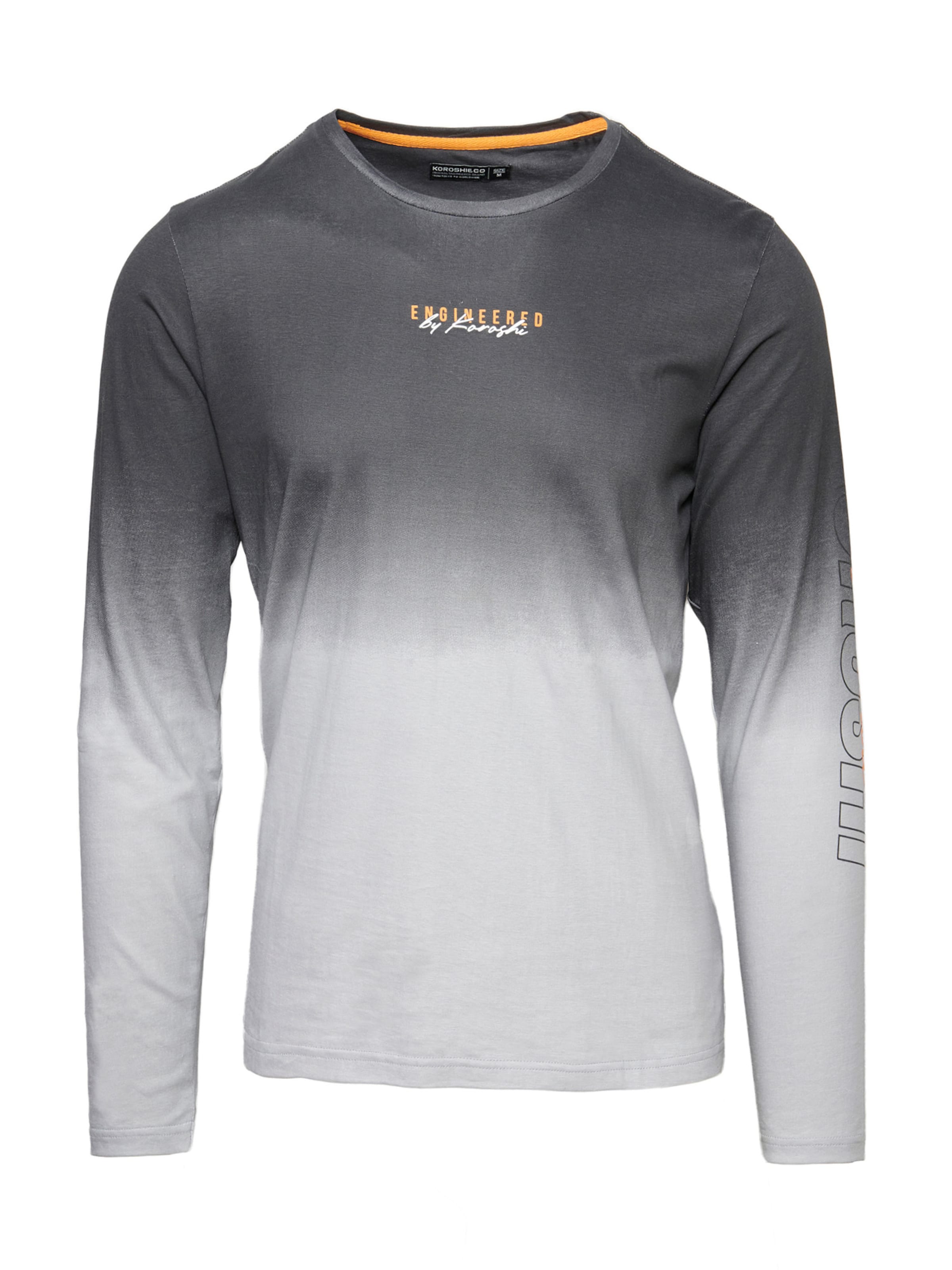 KOROSHI Μπλουζάκι σε μαύρο: μπροστά