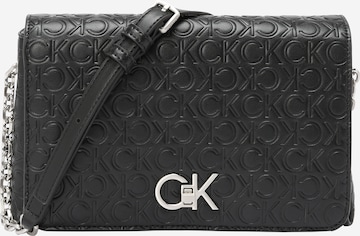 Borsa a tracolla di Calvin Klein in nero: frontale