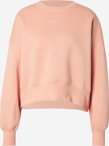 Nike Sportswear Свитшот 'Phoenix Fleece' в Оранжевый: спереди