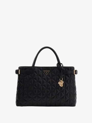 GUESS - Malas de tiracolo 'Guess Sacs à main matelassé Paisleigh Black' em preto: frente