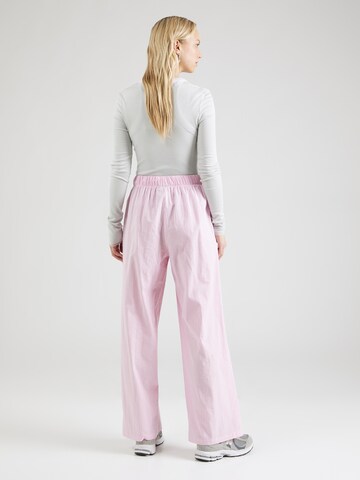 Wide Leg Pantalon 'ONLAUGUSTA' ONLY en rose