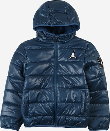 Jordan Демисезонная куртка в Синий: спереди