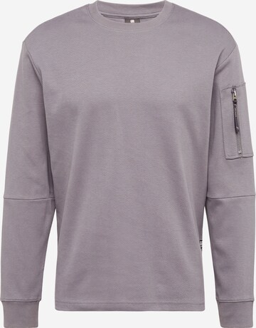 Sweat-shirt 'Tweeter' G-Star RAW en gris : devant