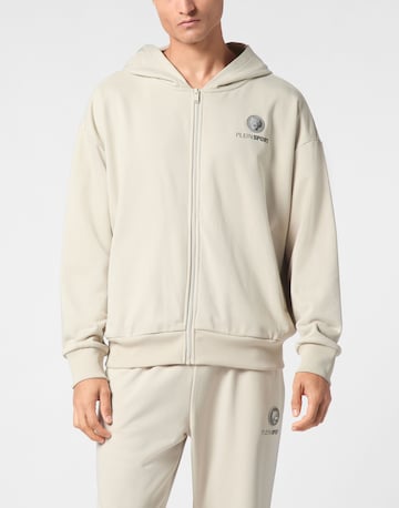Plein Sport - Casaco em moletão 'Scratch' em bege