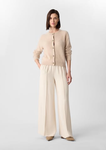 COMMA Gebreid vest in Beige