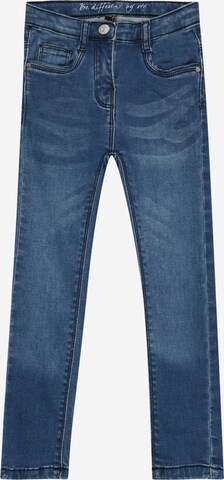 Slimfit Jeans de la STACCATO pe albastru: față