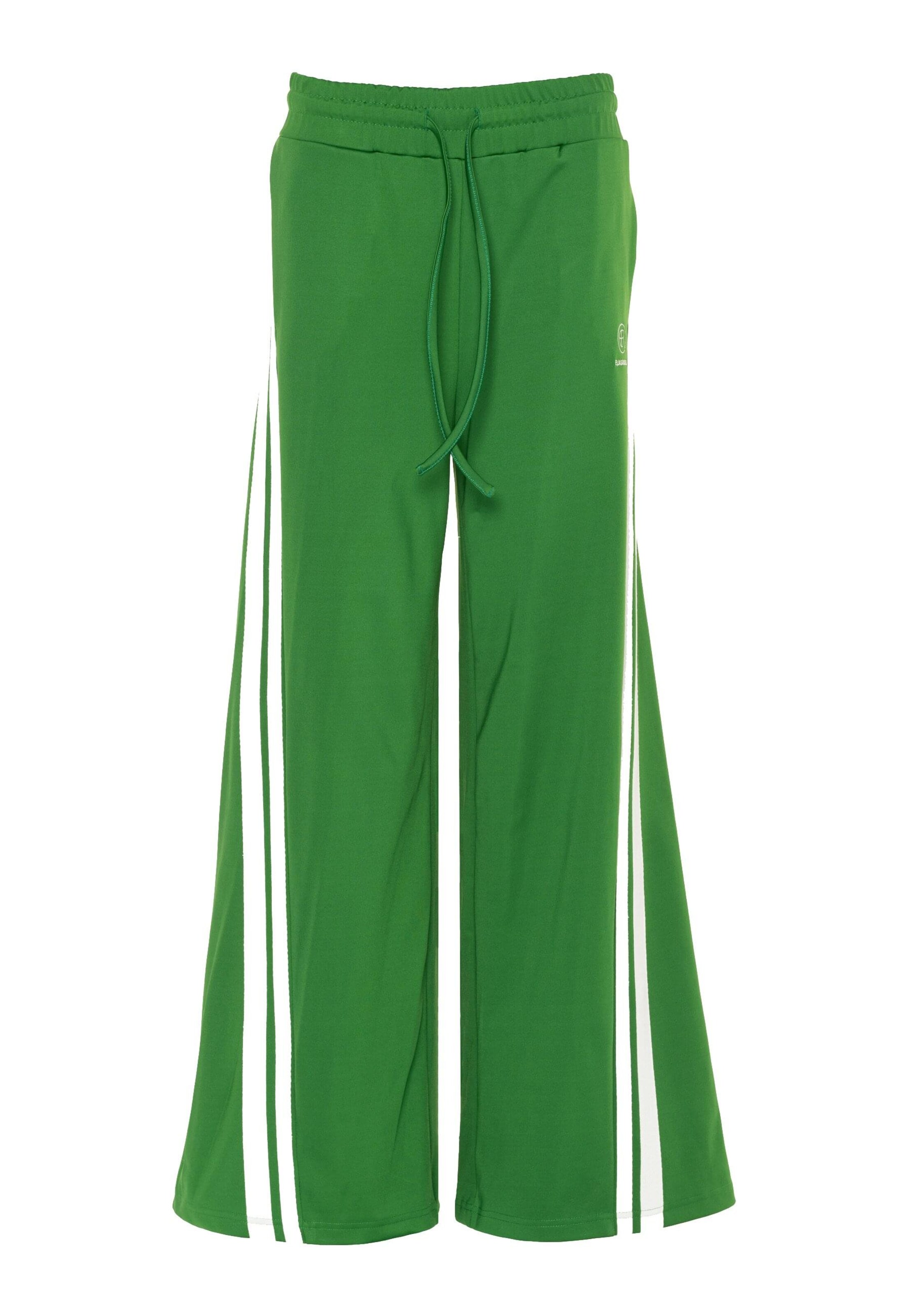 évasé Pantalon 'Penni' Elias Rumelis en vert : devant