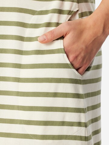 SCHIESSER - Camiseta de noche ' Casual Essentials ' en verde