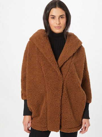 Noisy may Between-seasons coat in Brown: front