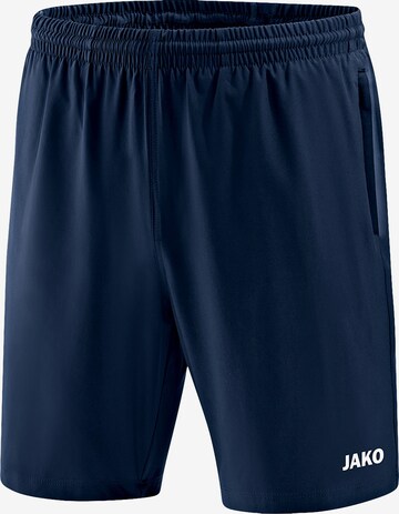 JAKO Workout Pants 'Profi' in Blue: front