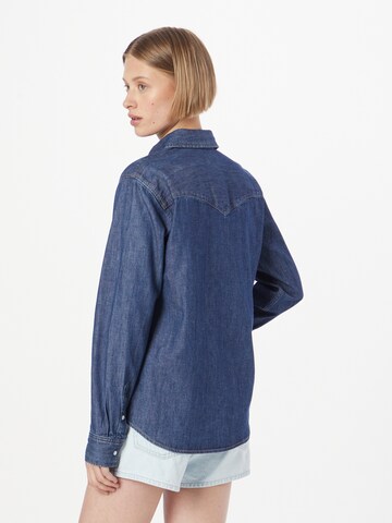 LEVI'S ® Bluse 'Iconic Western' in Blau