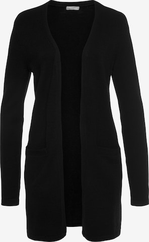 TAMARIS Knit Cardigan in Black: front