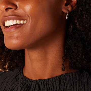 Boucles d'oreilles 'Modern' Lucardi en argent