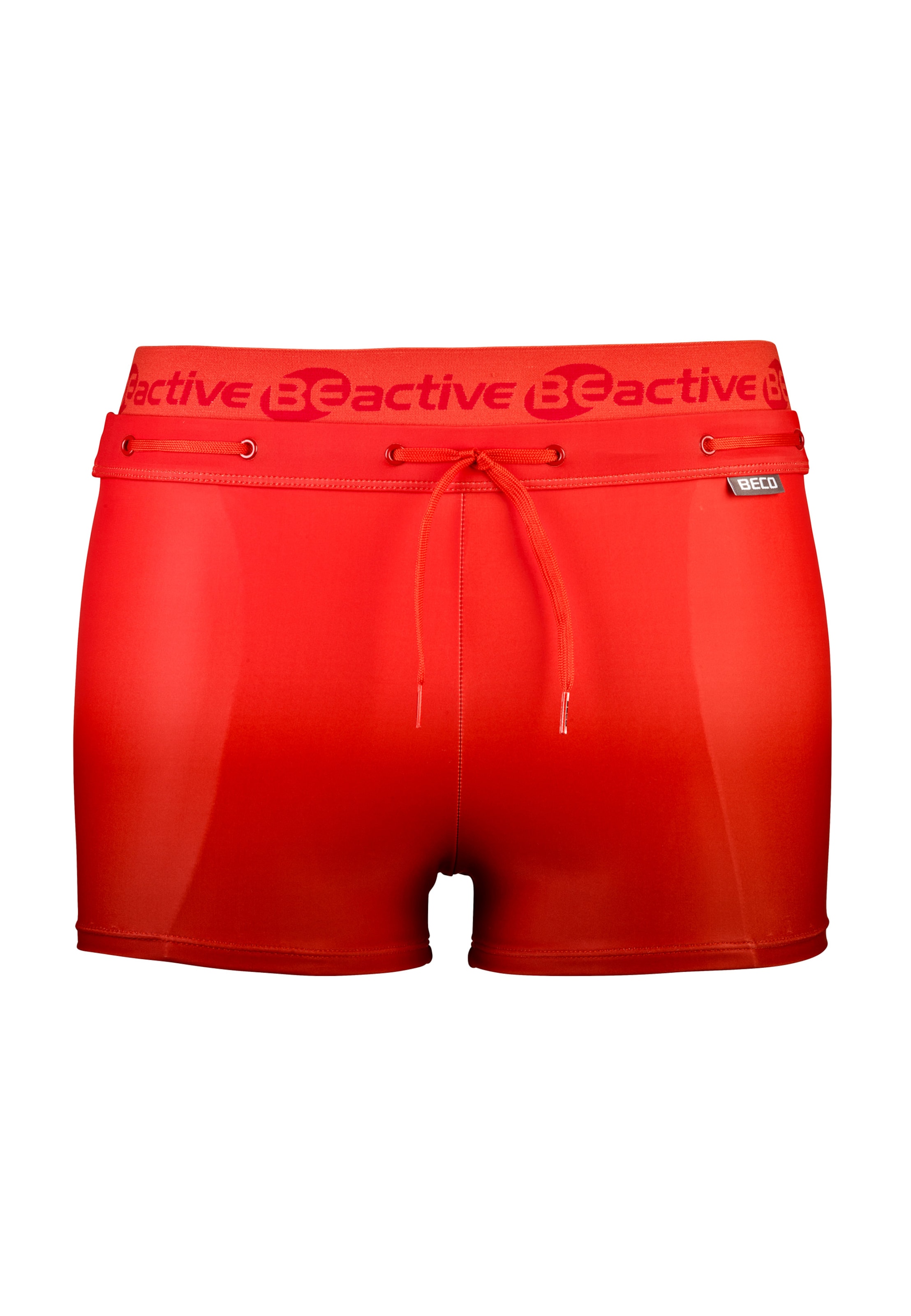 BECO the world of aquasports Badehose in Rot: Vorderseite