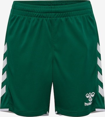 Hummel Workout Pants in Green: front
