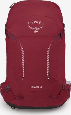 Osprey Sports Backpack 'Hikelite 28' in Red: front