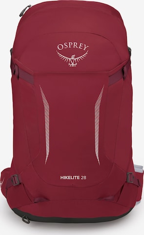 Osprey Sports Backpack 'Hikelite 28' in Red: front