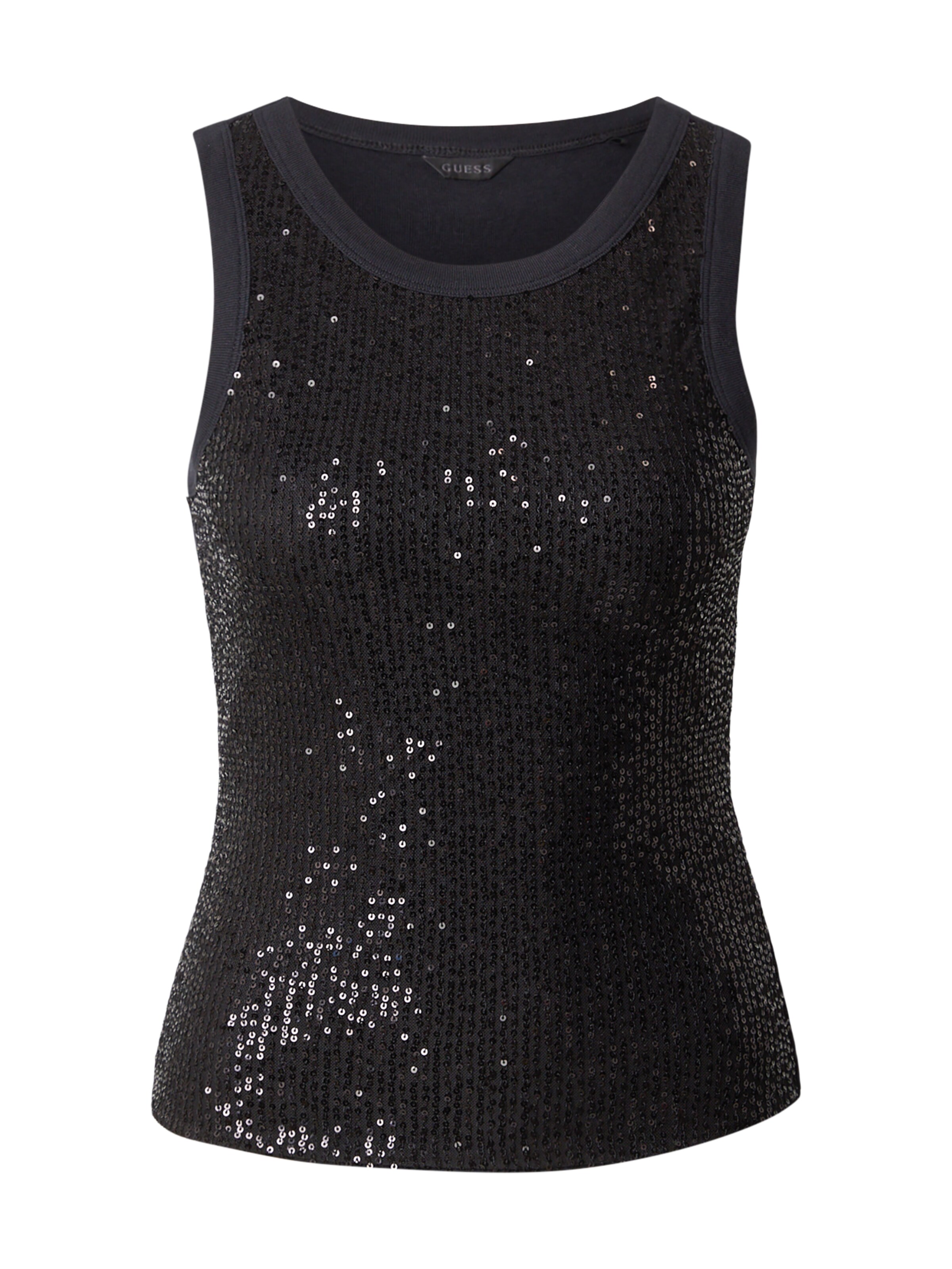 GUESS Top 'ALEXIA' in Schwarz: Vorderseite