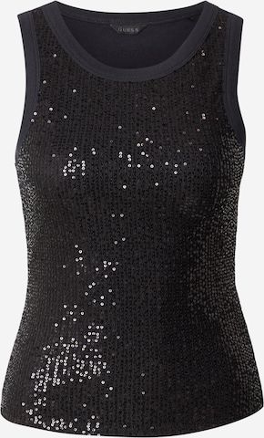 juoda GUESS Palaidinė be rankovių 'ALEXIA': priekis