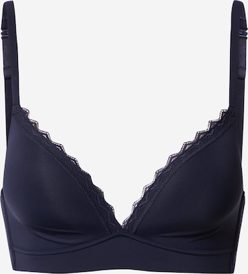 ESPRIT Triangle Bra in Blue: front