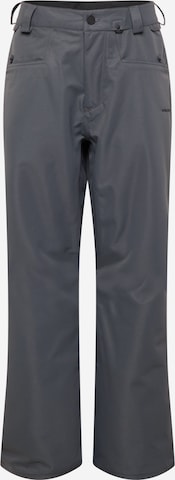 Volcom Spodnie outdoor 'Carbon' w kolorze szary: przód