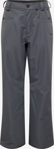 Pantaloni per outdoor 'Carbon' di Volcom in grigio: frontale