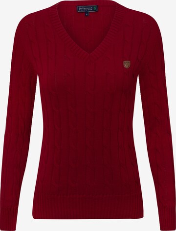 Sir Raymond Tailor Sweater 'Frenze' in Red: front