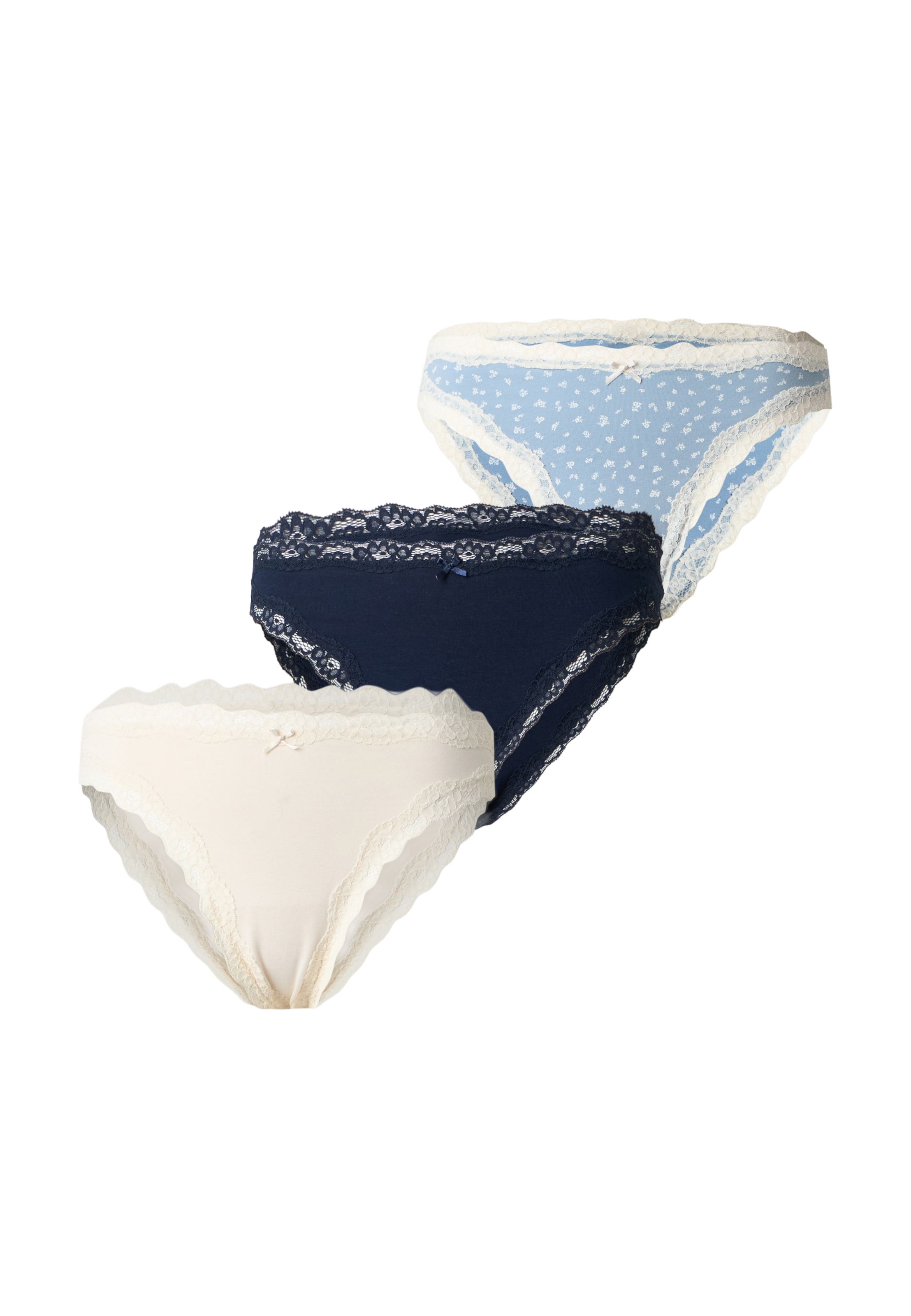 Lindex - Tanga en beige: frente
