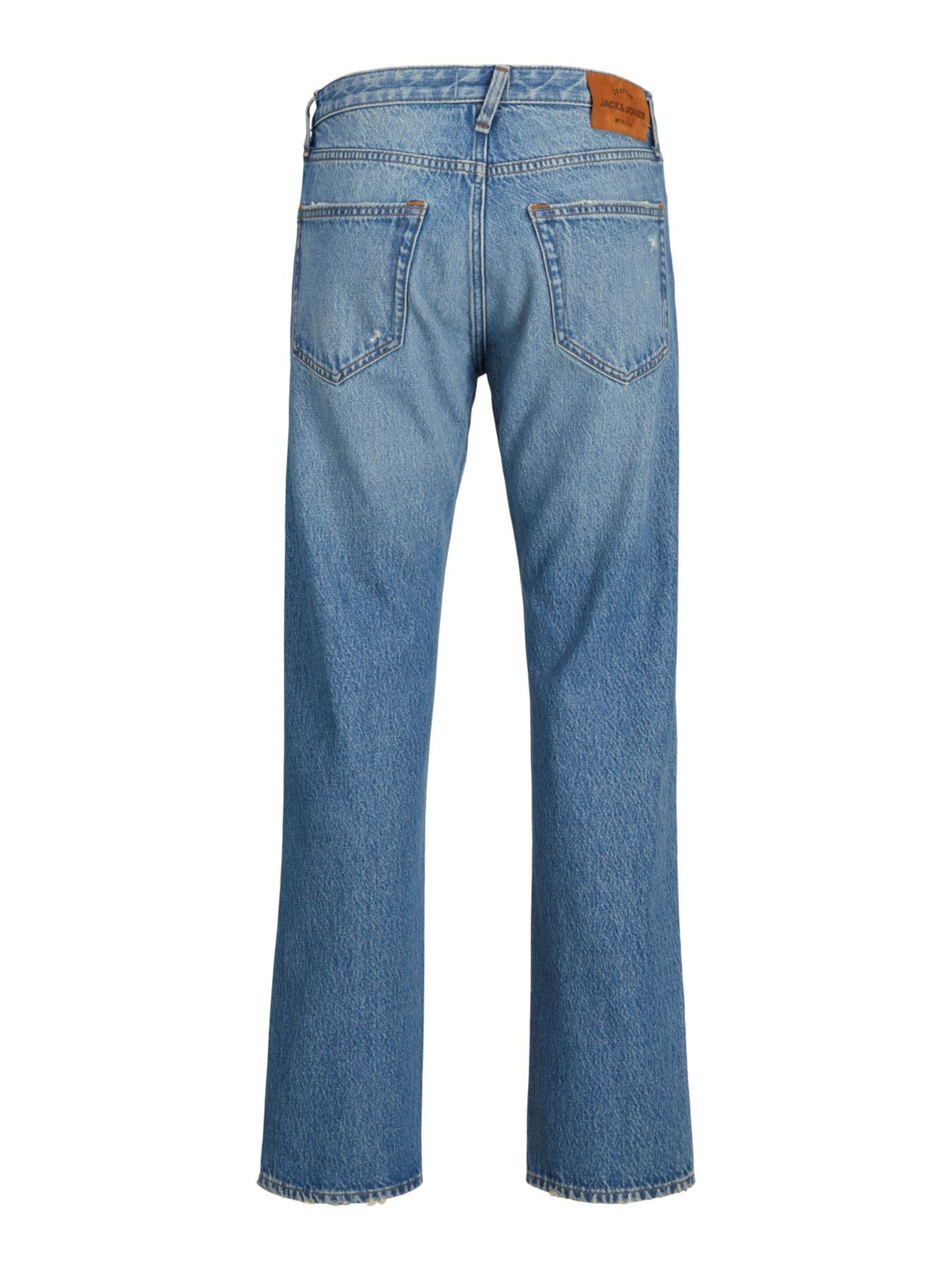 JACK & JONES Loosefit Jeans in Blauw